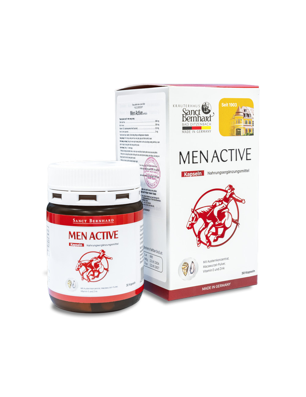 MEN ACTIVE - VIÊN UỐNG HỖ TRỢ CẢI THIỆN SINH LÝ NAM